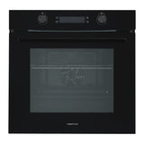 Parmco Built-in Electric Oven 60cm 12 Function 80L Black incl. Air Fry