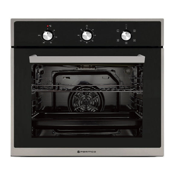 Parmco Built-in Electric Oven 60cm 5 Function 76L Stainless Steel