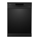 Parmco Freestanding Dishwasher 60cm 15 Place Setting Black