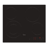 Midea Ceramic Cooktop 60cm Black Glass with Touch Control