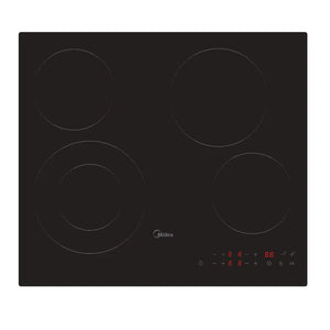 Midea Ceramic Cooktop 60cm Black Glass with Touch Control