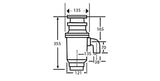 Parmco Waste Disposal 1/2 Horsepower Mid Duty