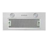 Parmco Powerpack Rangehood 75cm 1,000m3/h max. extraction Stainless Steel with Push Button Control