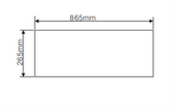 **3 YEAR WARRANTY** Polo Powerpack Rangehood 90cm 700m3/h max. extraction Stainless Steel with Push Button Control