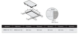 Midea Ceramic Cooktop 30cm Black Glass with Touch Control