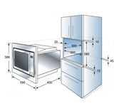 Award Built-in Microwave Oven 60cm 8 Function 30L Stainless Steel