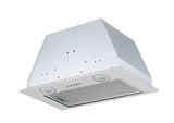 **3 YEAR WARRANTY** Polo Powerpack Rangehood 52cm 700m3/h max. extraction Stainless Steel with Push Button Control