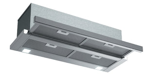 Award Slide Out Rangehood 60cm 780m3/h max. extraction Stainless Steel with Slide Control
