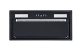 Award Powerpack Rangehood 52cm 700m3/h. max extraction Black with Soft Touch Controls
