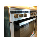 Midea Freestanding Electric Stove 60cm 9 Function 70L with Induction Cooktop Stainless Steel