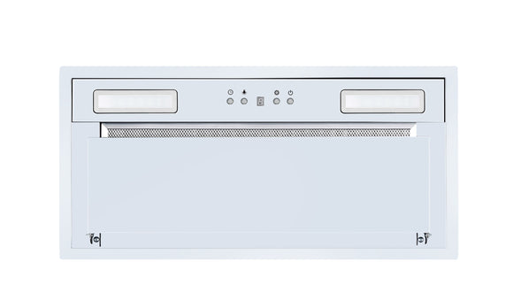 Award Powerpack Rangehood 52cm 700m3/h. max extraction White with Soft Touch Controls