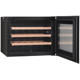 Award Built-in Wine Cabinet 60cm 24 Bordeaux Bottle Capacity Black