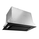 Parmco Powerpack Rangehood 52cm 1,000 m3/h max. extraction Black Glass with Touch Control - Buyrite Appliances