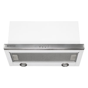 Parmco Slide Out Rangehood 60cm 700m3/h max. extraction White with Push Button Control - Buyrite Appliances