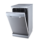 Midea Freestanding Slimeline Dishwasher 45cm 9 Place Setting Stainless Steel - Buyrite Appliances