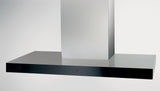 Award T Model Rangehood 90cm 1,000m3/h max. extraction Stainless Steel/ Black Glass with Soft Touch Control - Buyrite Appliances