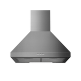Midea Canopy Rangehood 60cm 400m3/h max. extraction Stainless Steel with Push Button Control - Buyrite Appliances