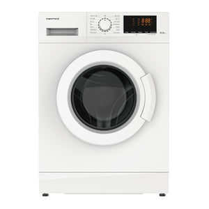 Parmco Front Loading Washing Machine 15 Programs 8kg White - Buyrite Appliances