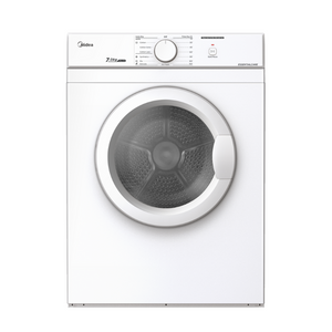 Midea Rear Vented Dryer 8 Programs 7kg White - Buyrite Appliances
