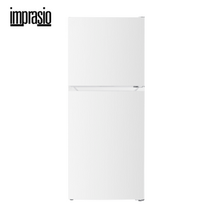 Midea Imprasio Top Mount Fridge/ Freezer 181L White with Reversible Door - Buyrite Appliances