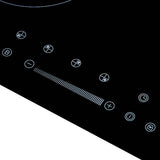 Parmco Induction Cooktop 60cm 4 Zones Black Glass - Buyrite Appliances