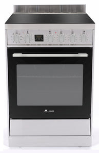 Award Freestanding Electric Stove 60cm 8 Function 80L with Ceramic Cooktop Stainless Steel - Buyrite Appliances