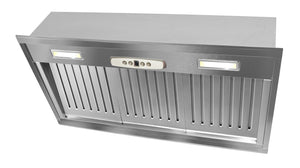 Award Powerpack Rangehood 86cm 1,000 m3/h max. extraction Stainless Steel with Push Button Control - Buyrite Appliances