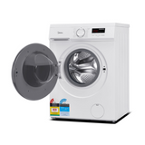 Midea Front Loading Washing Machine 15 Programs 6kg White - Buyrite Appliances