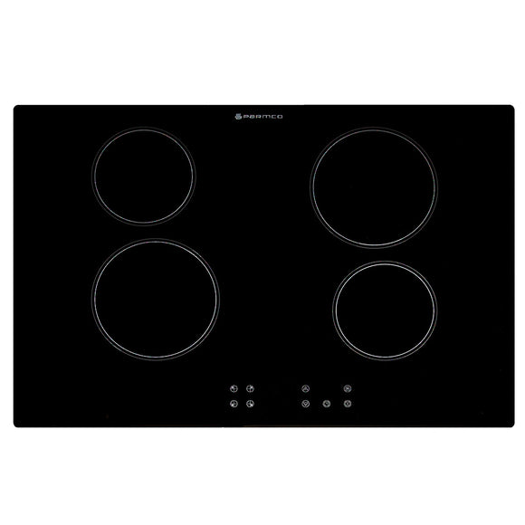 Parmco Ceramic Cooktop 75cm Black Glass with Touch Control - Buyrite Appliances