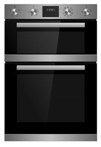 Award Built-in Electric Double Oven 60cm 3+8 Function 40L+70L Stainless Steel - Buyrite Appliances