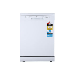 Midea Freestanding Dishwasher 60cm 14 Place Setting White - Buyrite Appliances