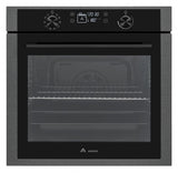 Award Built-in Electric Oven 60cm 10 Function 80L Black with Steam Clean - Buyrite Appliances