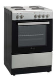 Award Freestanding Electric Stove 60cm 7 Function 80L with Hotplates Stainless Steel - Buyrite Appliances
